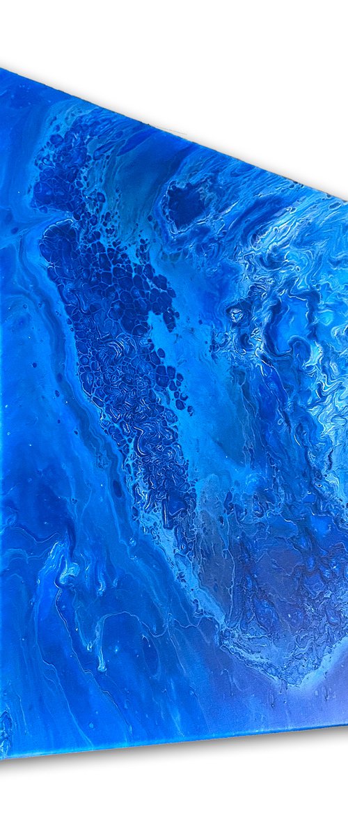 "Infusion" - Original Abstract PMS Fluid Acrylic Painting - 16 x 20 inches by Preston M. Smith (PMS)