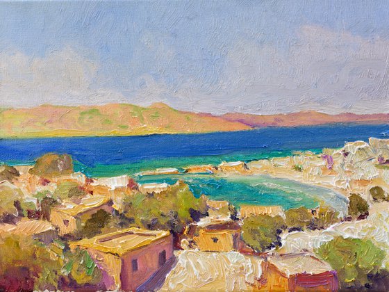 Greek Village by the Sea
