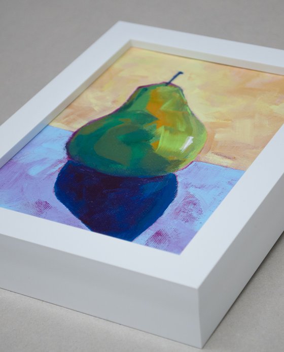 Small framed 'Pear'