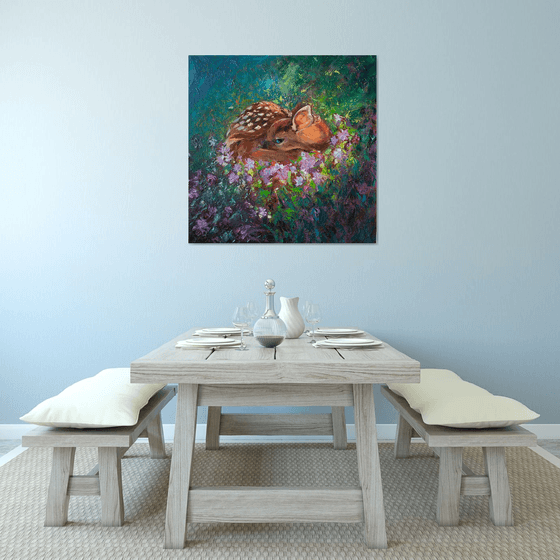 Solitude Serene Fawn Repose