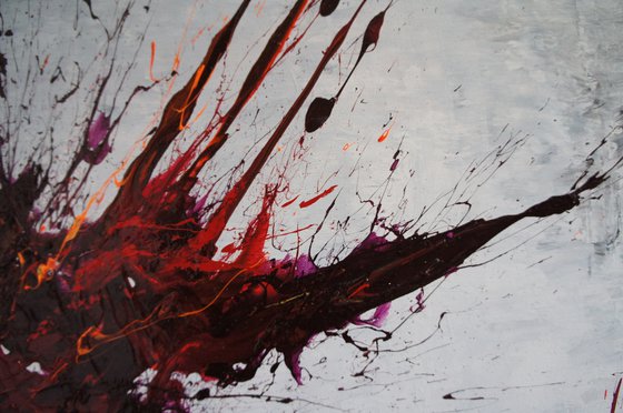 Twisting Fire V - CANVAS ONLY