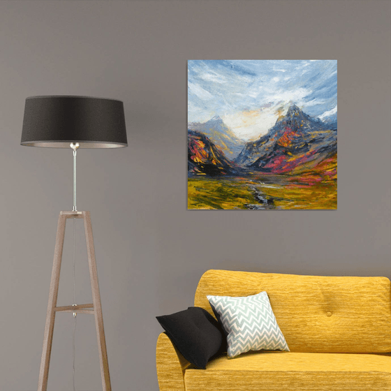 Early Morning Among The Peaks