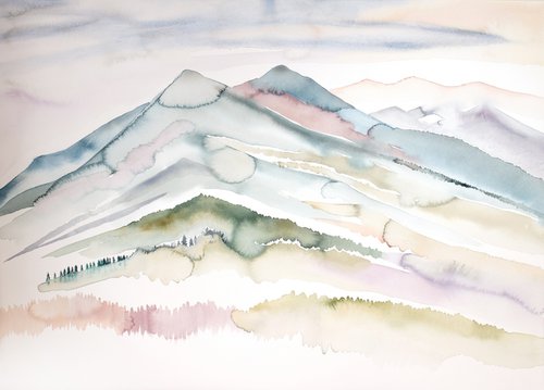 Mountainscape No. 3 by Elizabeth Becker