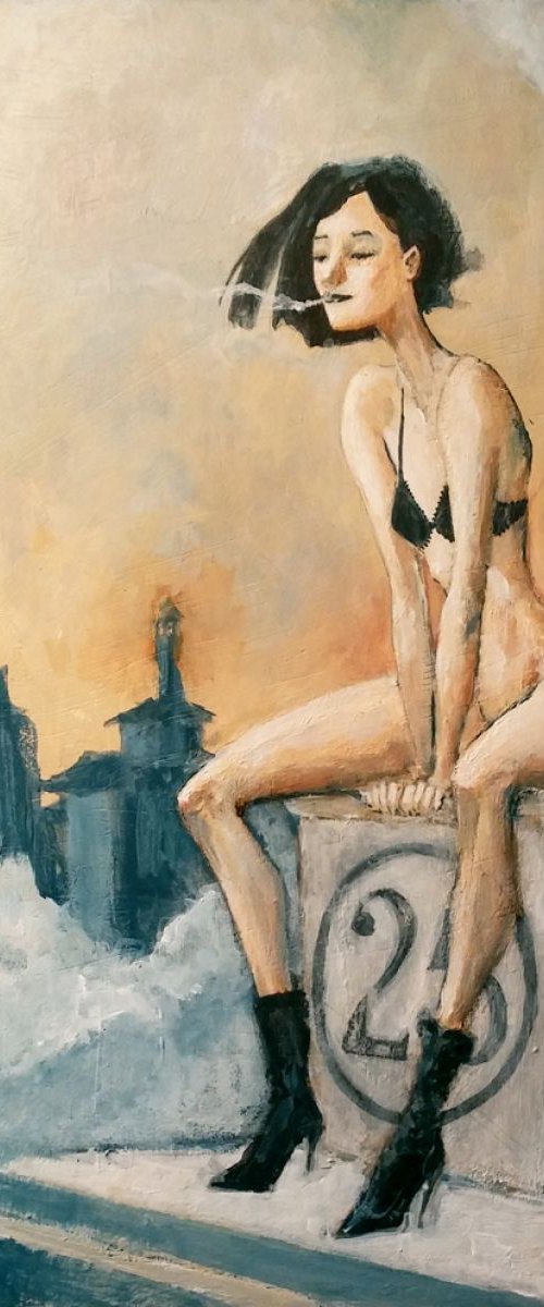 Smoking Betty - 25 by Armando Rossi