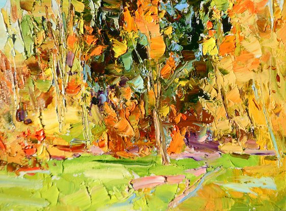 " Autumn landscape "