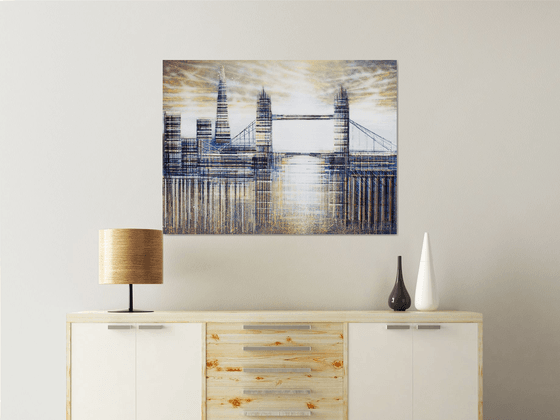 London Skyline In Neutral Colours