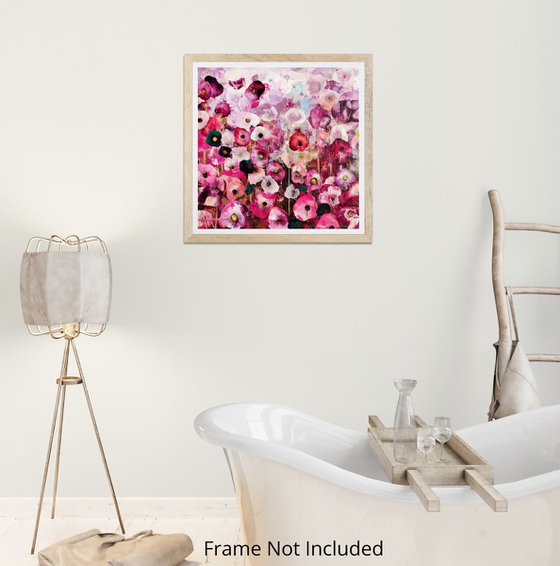 Pink Petal Landscape
