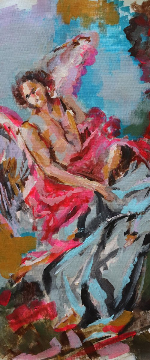 The Healing Angel by Antigoni Tziora