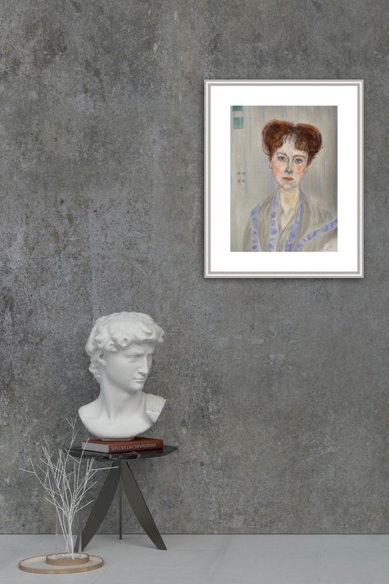 Copy of Gustav Klimt “Portrait of Gertrud Loew”