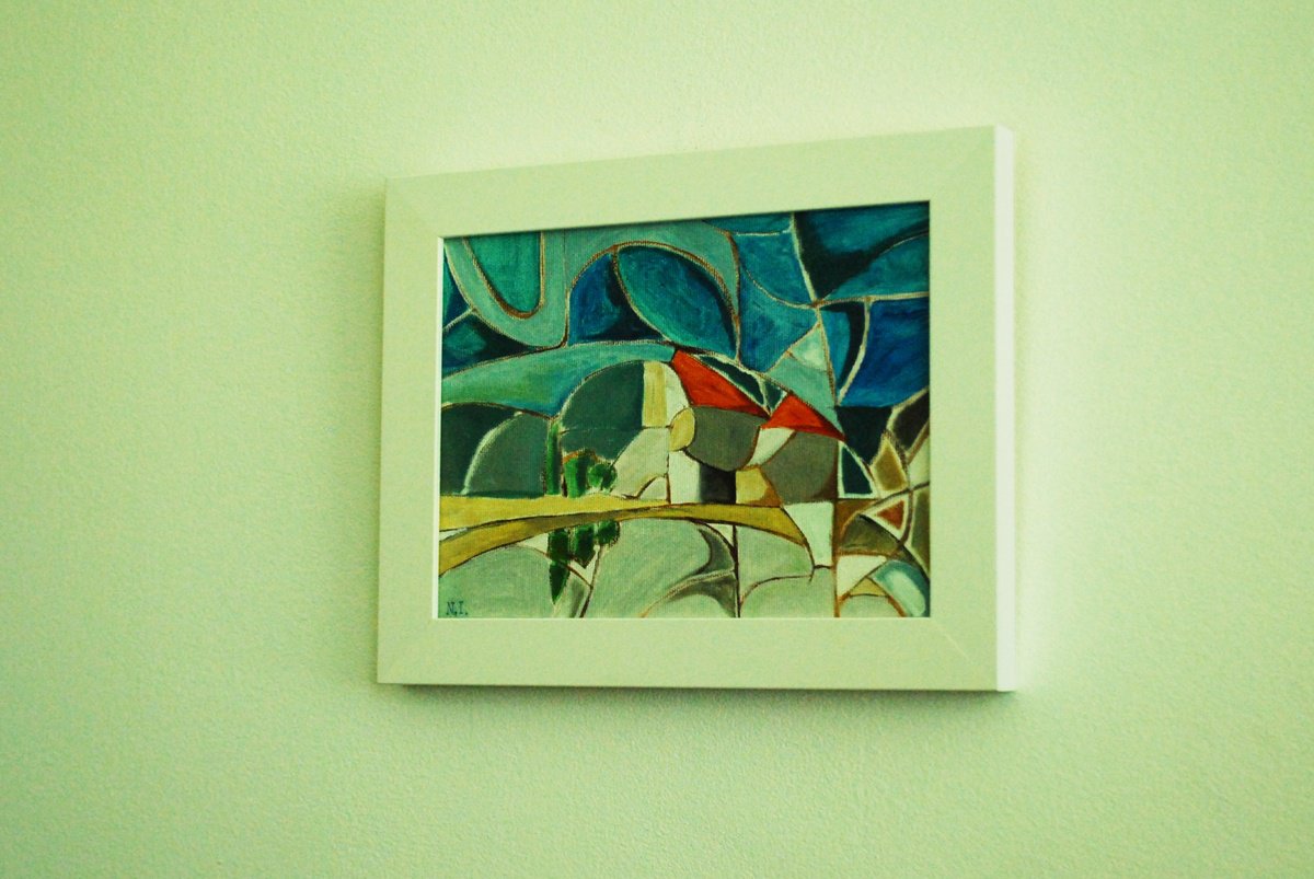 Mediterranean By Nikola Ivanovic, 11 X 9, Artwork For Sale On Artfinder