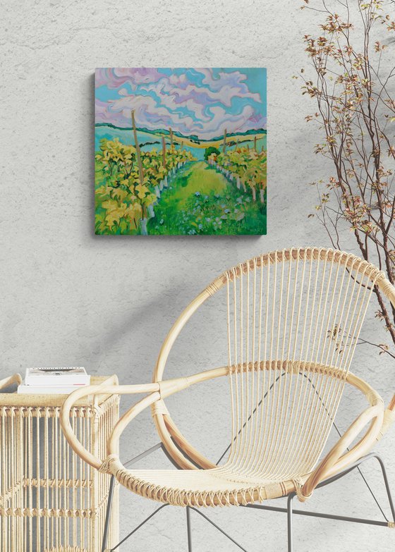 Rainy Rutland Vineyard #2