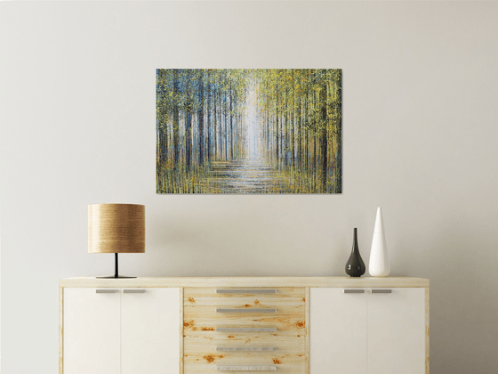 Forest Trees In Spring
