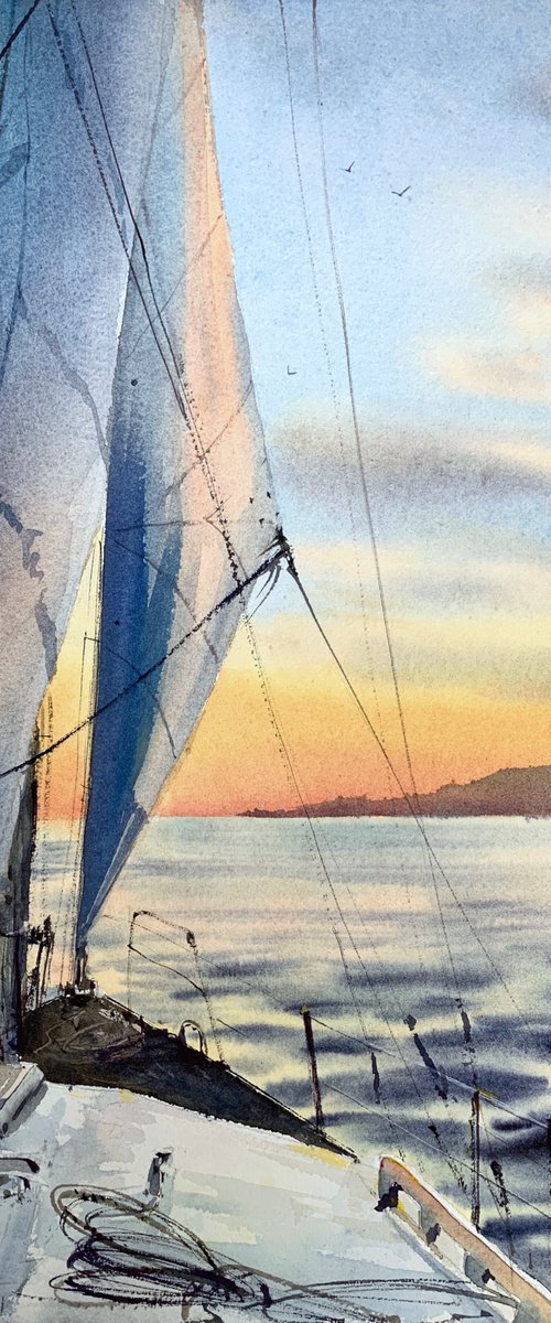 under sail #2 by Eugenia Gorbacheva