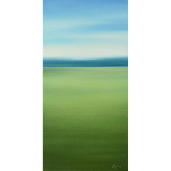 Green Field - Abstract Landscape