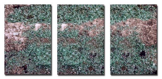 Shattered Triptych -  Aluminium Panels