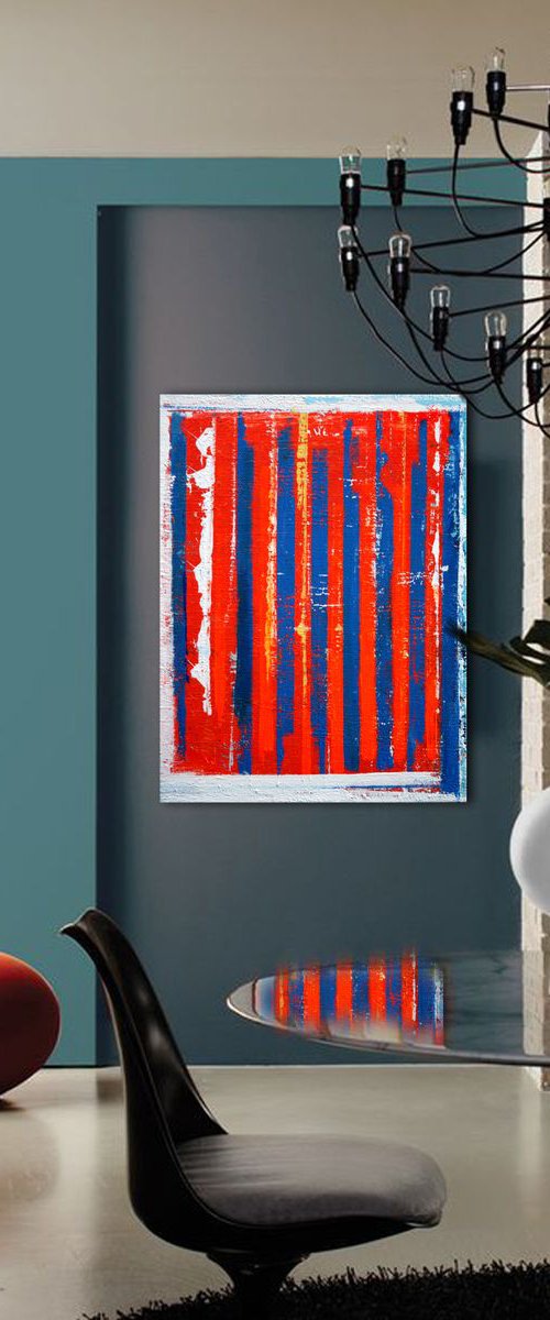 Orange and blue by Veljko  Martinovic