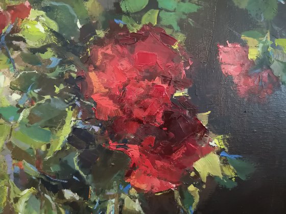 Wild roses (18x24'')