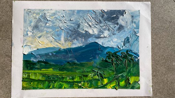 Bali Plein Air Landscape
