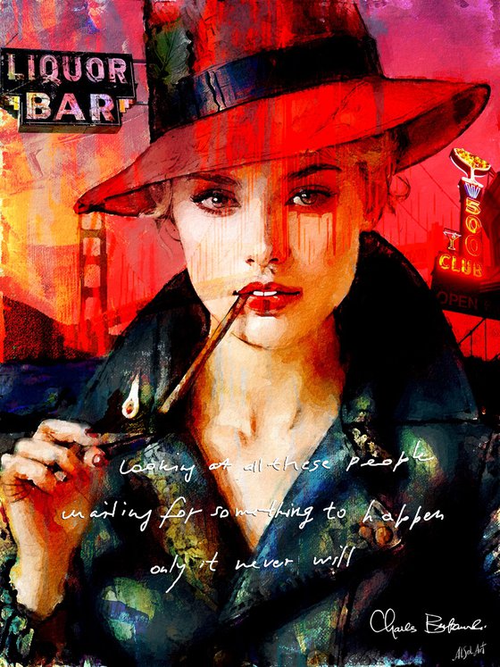 Smoking Lady