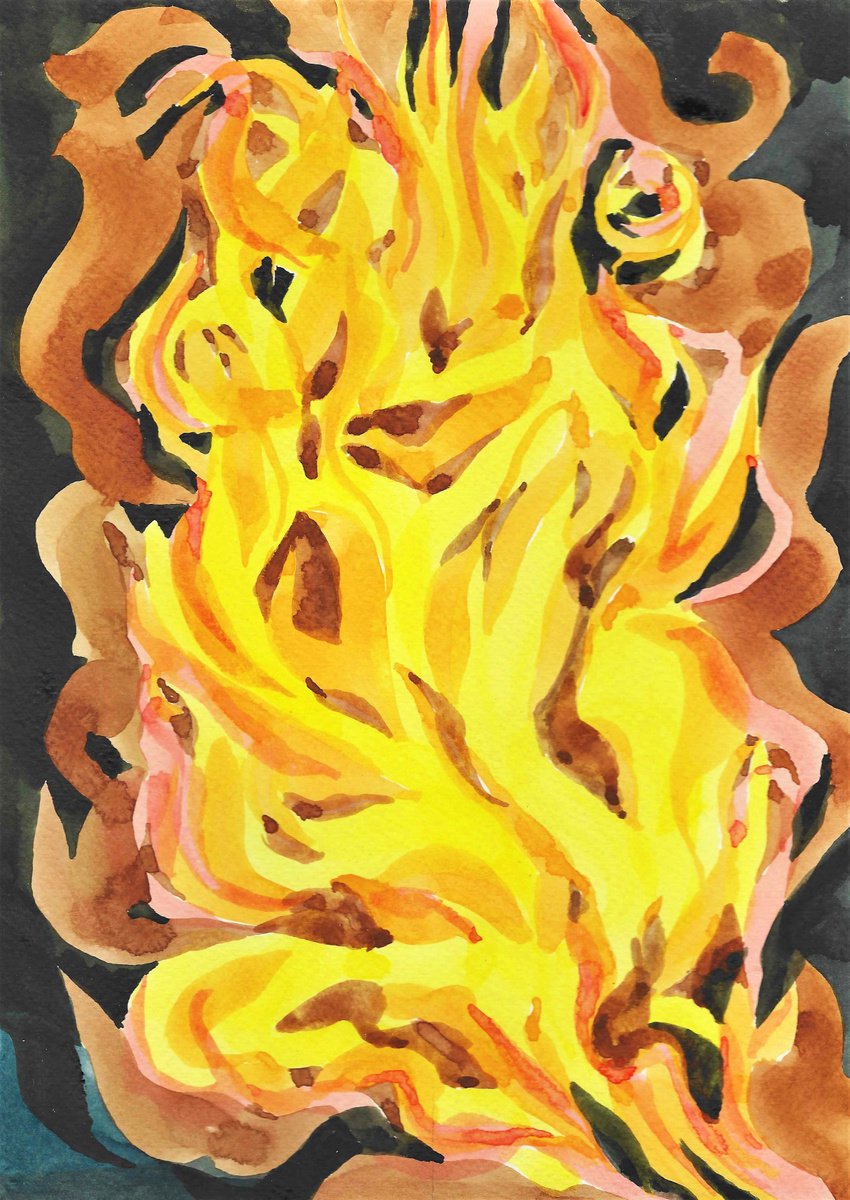 FLAME IV by Nives Palmic