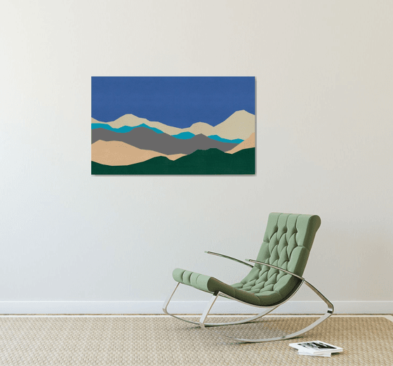 Abstract Mountains #08