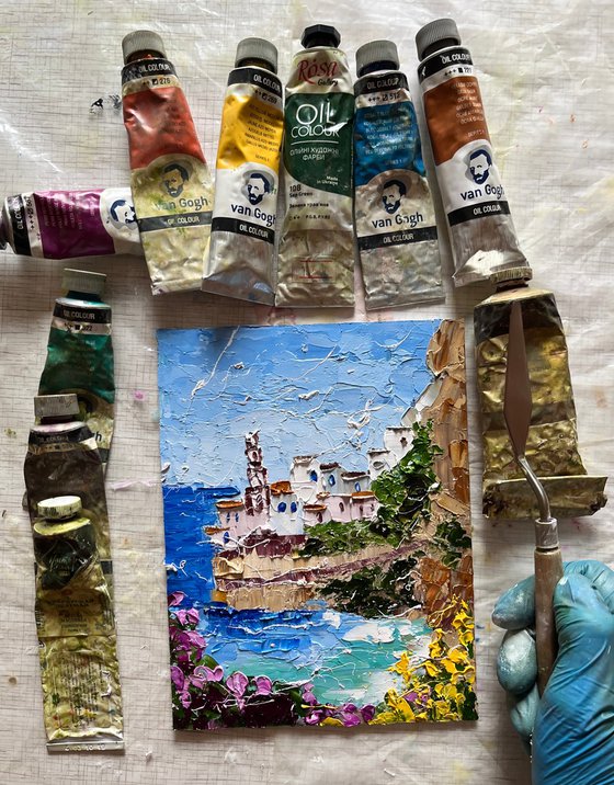 Amalfi Coast Painting