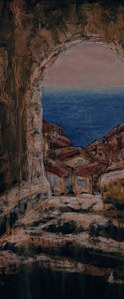 Through the Old Arch - Architecture of Memory by Svitlana Zezekalo
