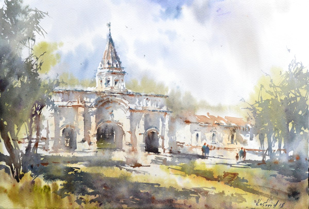 Old Moscow by Anastasia Kustova