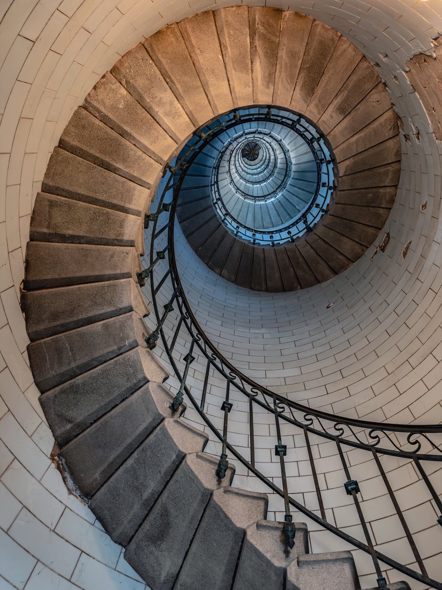 Photorealistic Cityscapes Photograph By Fabio Accorri?, 16 X 20, Vortices In To Lighthouse, Original Artwork