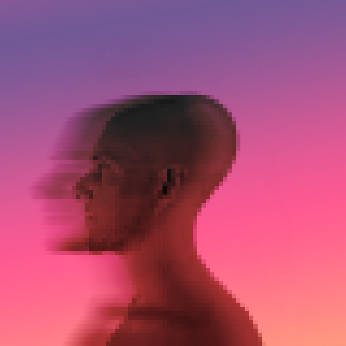 Portrait Print By Mattia Paoli, 51 X 51", Ramses Xxviii No.13, Original Artwork