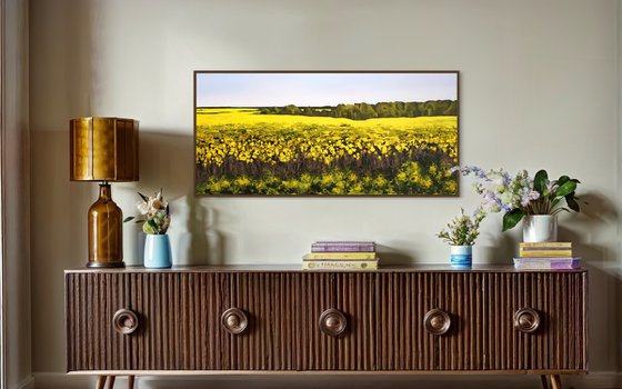 "Golden Canola Field"