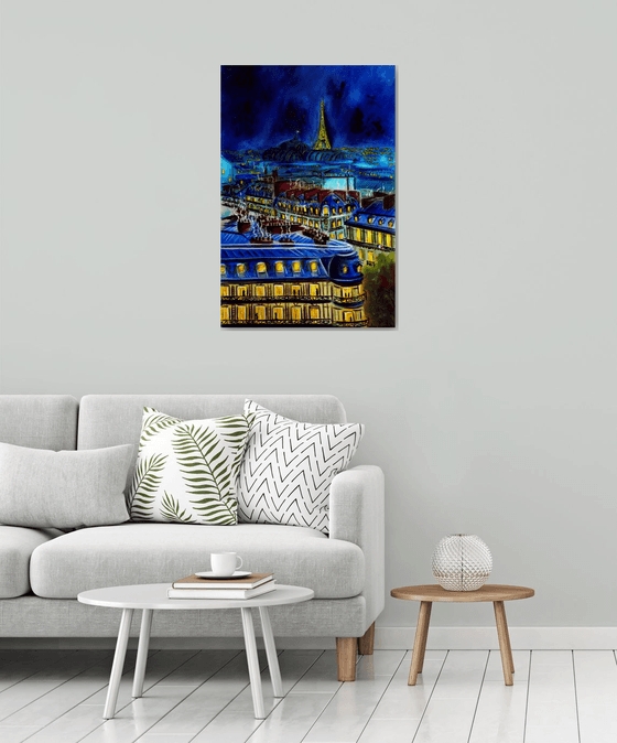 Evening Paris Cityscape Limited Edition