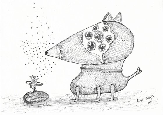 Freak animal and mouse
