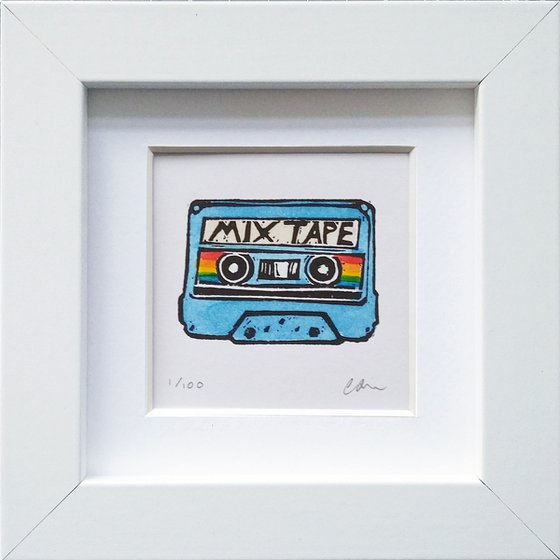 Tiny tapes - Blue Mix Tape
