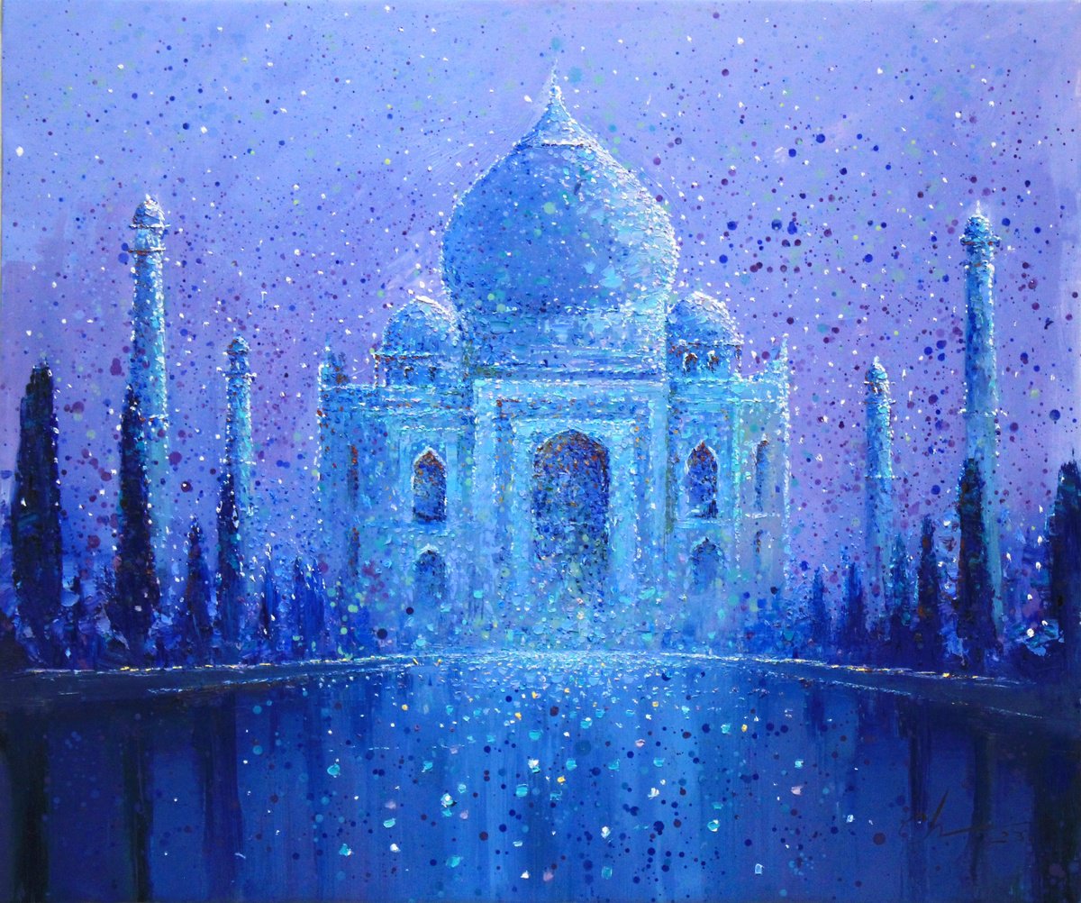 Taj Mahal, India by Sergei Chernyakovsky
