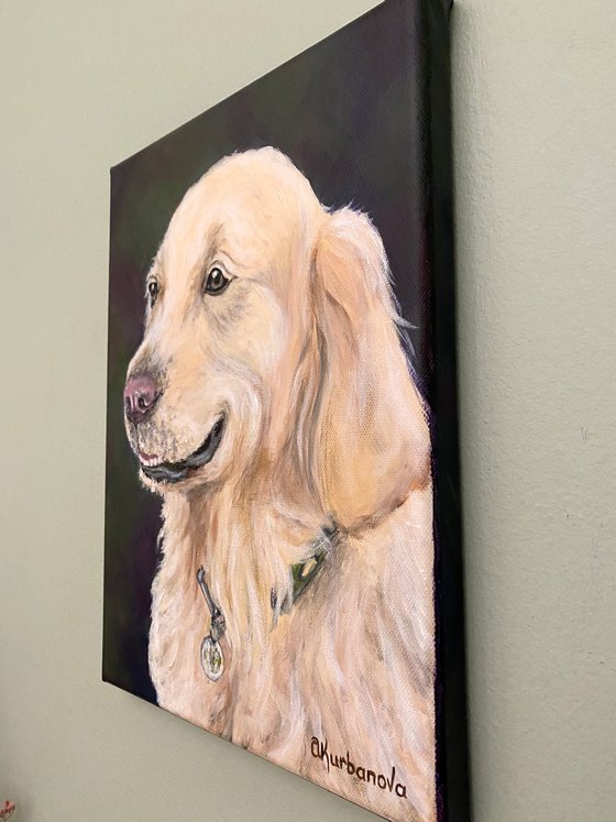 Smiling dog