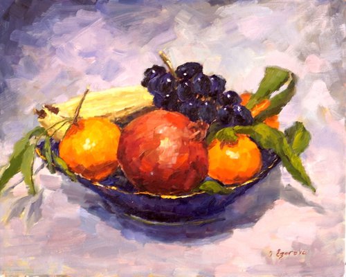 Still Life with Fruit by Olga Egorov