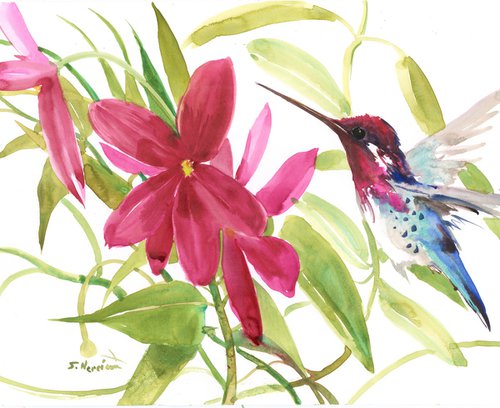 Hummingbird art by Suren Nersisyan