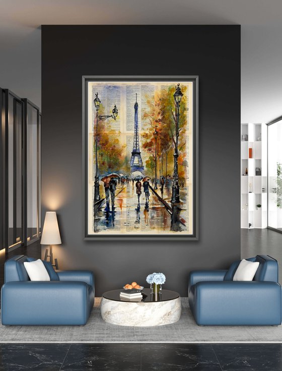 WALKING TO THE EIFFEL TOWER