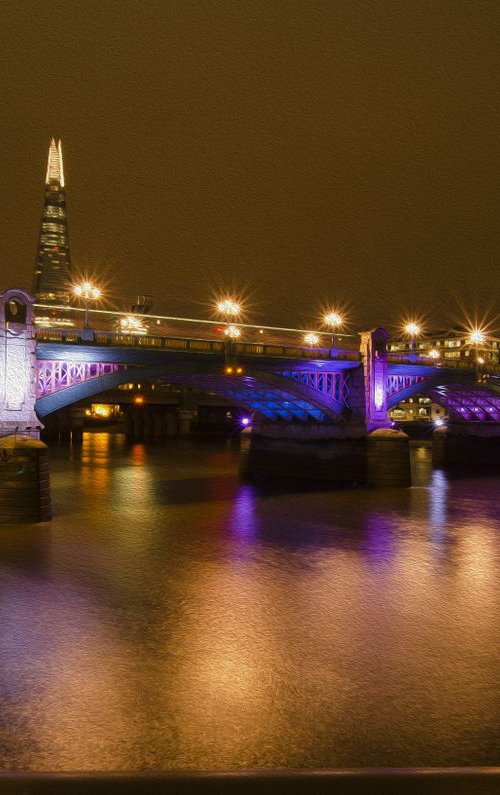 London at Night 8 by Alistair Wells