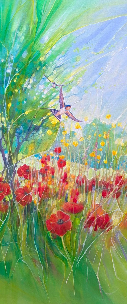 Summer Harbingers by Gill Bustamante
