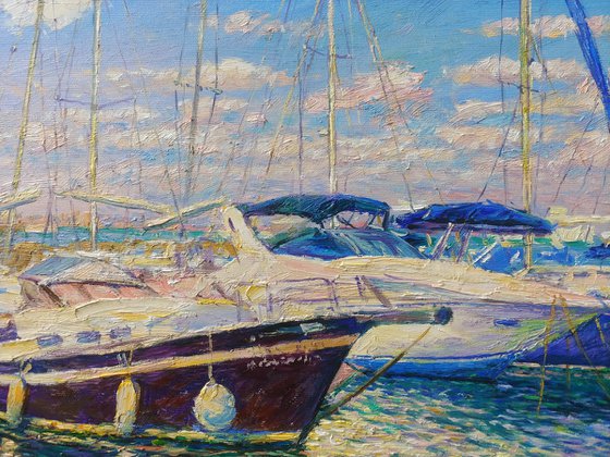 Boats waiting for the sails of your dreams