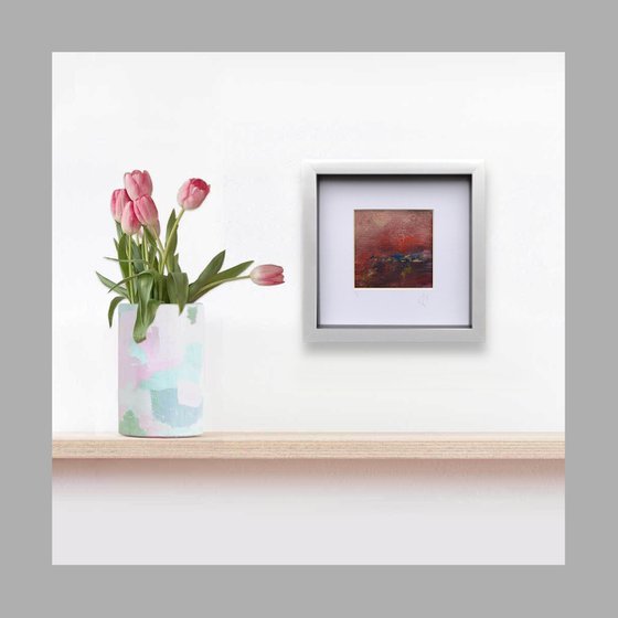 Edit 2.15 - Framed abstract painting