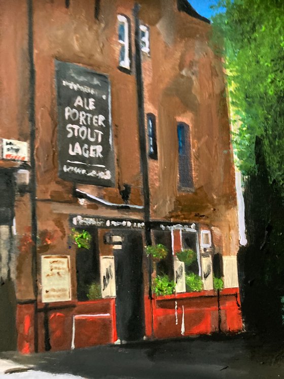 Traditional Soho Pub, London