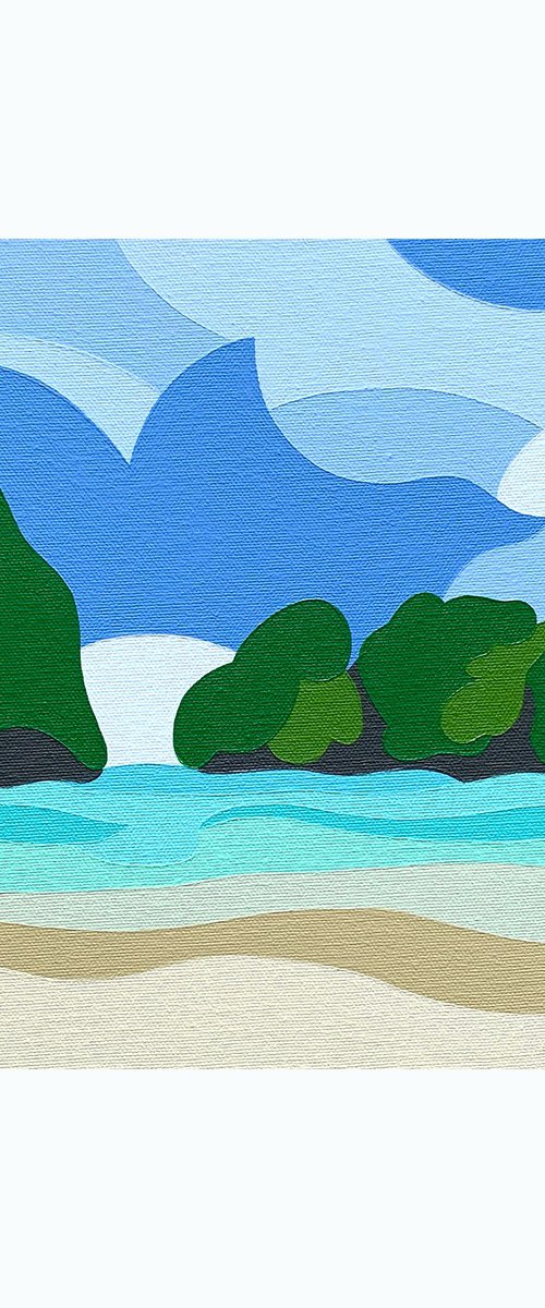 Maya Bay, Koh Phi Phi by Zoe Hattersley