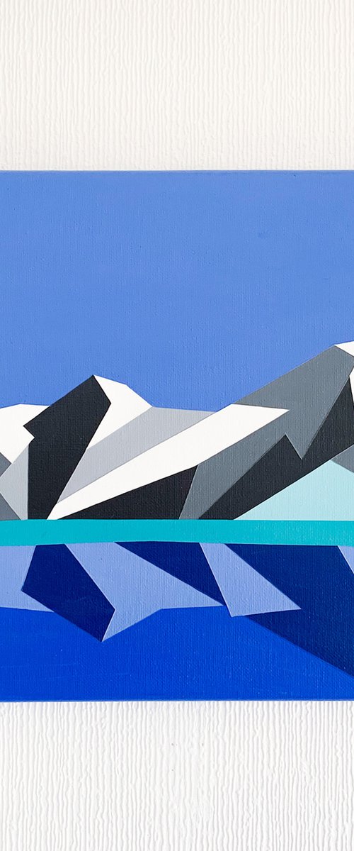 Eiger, Jungfrau, Mönch by Zoe  Hattersley