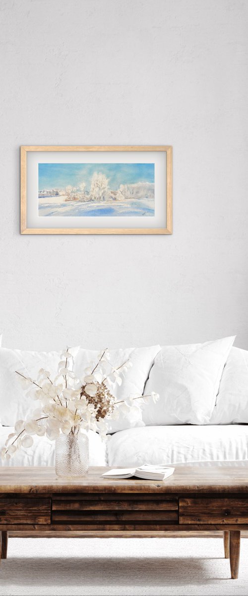 Land: Between Snow and Sky by Alla Semenova