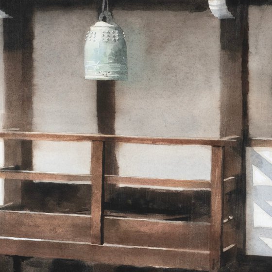 Traditional Temple Bell (Bonsho)