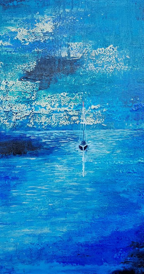 Crossing The Sea by Silvija Horvat