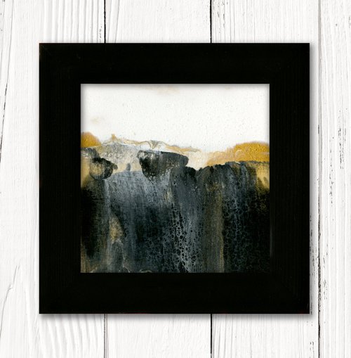 Quietude of Silence 2 - Framed Abstract Painting by Kathy Morton Stanion by Kathy Morton Stanion